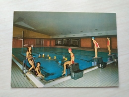 AK Postkarte Husum Schleswig Holstein Swimbad - Husum