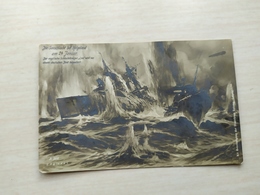 Original Kaiser Marine Unterseeboot UBOOT AK POSTKARTE - Sammlungen & Sammellose