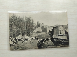 Original Postkarte AK Afrika Renault Panzer - Verzamelingen & Kavels