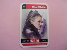 STAR WARS LEIA ORGANA LECLERC CARTE N°52 - Star Wars