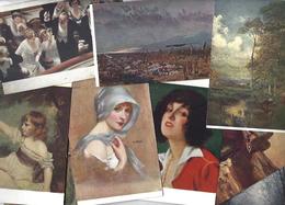 Lot 2054 De 10 CPA Salon De Paris Tableaux Déstockage Pour Revendeurs Ou Collectionneurs - 5 - 99 Postcards