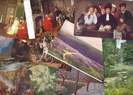 Lot 2055 De 10 CPA Salon De Paris Tableaux Déstockage Pour Revendeurs Ou Collectionneurs - 5 - 99 Postcards