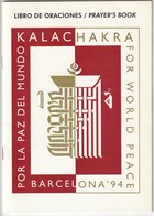 LIBRO ORACIONES / PRAYER'S BOOK - KALACHAKRA 1994 - Filosofía Y Religión