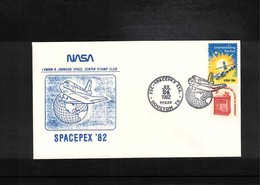 USA 1982  Space / Raumfahrt Space Shuttle Interesting Cover - Stati Uniti