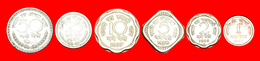 + SET 6 COINS: INDIA ★ 1-2-5-10-25-50 NEW PAISE TYPE 1957-1963! LOW START ★ NO RESERVE! - Mezclas - Monedas