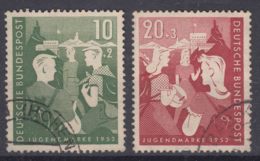 Germany 1952 Mi#153-154 Used - Used Stamps