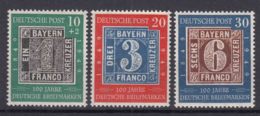 Germany 1949 Mi#113-115 Mint Never Hinged (postfrisch) - Unused Stamps