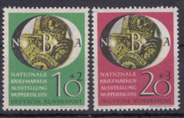 Germany 1951 Mi#141-142 Mint Never Hinged (postfrisch) - Nuevos