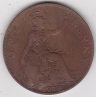 Grande-Bretagne. 1 Penny 1919. George V - D. 1 Penny