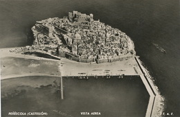 Real Photo Peniscola Castellon Vista Aerea - Castellón