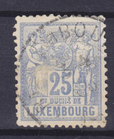 Luxembourg 1882 Mi. 52 A    25c. Allegorie Perf. 12½x12 - 1882 Allegory