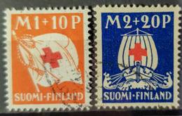 FINLAND 1930 - Canceled - Sc# B2, B4 - Usati