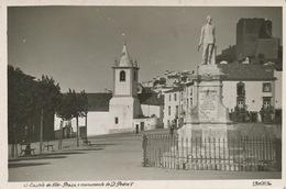 Castelo De Vide . Praça E Monumento A D. Pedro V - Portalegre