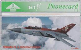 United Kingdom - BTG-262, L&G, F3 Tornado No 56 Squadron, Air Forces, 5 U, 1,000ex, 3/94, Mint - BT General Issues