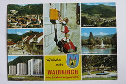 (11/2/91) Postkarte/AK "Grüße Aus Waldkirch Im Schwarzwald" Mehrbildkarte Mit 7 Abbildungen - Waldkirch