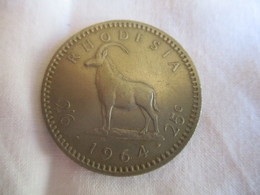 Rhodesia: 25 Cents 1964 - Rhodesien