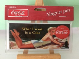 Plaque Magnet Pin - Coca-Cola - Neuf - Other & Unclassified