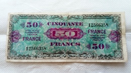 BILLET DE 50 FRANCS EMIS PAR LES USA AVANT LA LIBERATION DE LA FRANCE - Altri & Non Classificati