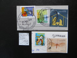 2016  " 5 Werte " Auf Ausschnitt, Super Vollstempel LOT 1103 - Used Stamps