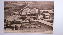 Carte Postale (Y3 ) Ancienne De Meaulte , Usine Aéroplanes , Entrée Princiale - Meaulte