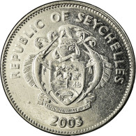 Monnaie, Seychelles, 25 Cents, 2003, Pobjoy Mint, TTB, Nickel Clad Steel, KM:49a - Seychelles