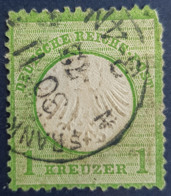 DEUTSCHES REICH 1872 - Canceled - Mi 7 - Kleines Brustschild - 1k - Used Stamps