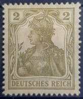 DEUTSCHES REICH 1918 - MLH - Mi 102 - 2pf - Neufs