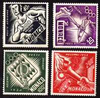 Olympic Games Monaco Yv# A51/4 MNH Helsinki 1952 - Sommer 1952: Helsinki