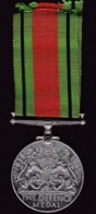 The Defense Medal Unnamed Original - Grossbritannien