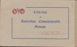 Australia "collection Of Australian Commonwealth Stamps" Cover - Plaatfouten En Curiosa