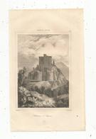 Gravure , France XII E Siècle, Chateau D'ARQUES, Gaucherel, Lemaitre, 266, Frais Fr : 1.65 E - Stiche & Gravuren