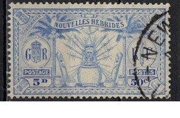 NOUVELLES  HEBRIDES             N°     YVERT    86     OBLITERE       ( Ob  5/24 ) - Used Stamps