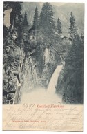 KESSELFALL ALPENHAUS AUSTRIA, Year 1899 - Kaprun