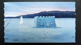 Finnland 2490 **/mnh, EUROPA/CEPT 2017, Burgen Und Schlösser, Schneeburg Auf Dem Zugefrorenen Fluss Kymijoki - Neufs