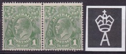 Australia 1924 George V Single Wmk SG76c Mint Hinged - Neufs