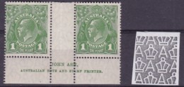 Australia 1926 George V Sm Multi Wmk SG 86 Mint Hinged - Mint Stamps