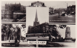 Rotherham * Stadtteil, Mehrbild * England * AK351 - Sheffield