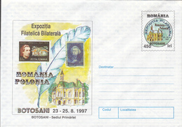 ROMANIA-POLAND PHILATELIC EXHIBITION, COVER STATIONERY, 1997, ROMANIA - Marcofilie