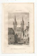 Gravure , France XIV E Siècle, église Cathédrale à Saint Pol De Léon , Gaucherel, Lemaitre, 386 , Frais Fr :1.65 E - Prenten & Gravure