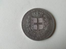 5 Lire 1838 - Italian Piedmont-Sardinia-Savoie