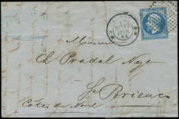 Let LETTRES DE PARIS - N°14A Obl. Cercle De Points 3310 S. LAC, Càd ** PARIS ** 12/2/62, TTB - 1849-1876: Période Classique