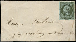 Let LETTRES DE PARIS - N°11 Obl. Càd T1510 (-H-) PARIS (HS3) 17/2/61 Seul S. Bande D'imprimé, Le H Et Le 3 Ont Disparu à - 1849-1876: Klassik