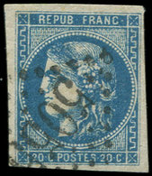 LETTRES ET OBLITERATIONS D'ALGERIE - N°46B Obl. GC 5055 De PHILIPPEVILLE, TB - 1849-1876: Classic Period