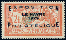 ** EMISSIONS DU XXème SIECLE - 257A  Expo Le Havre, 2f. Orange Et Vert-bleu, Très Bon Centrage, TTB - Unused Stamps