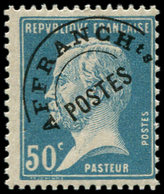 ** PREOBLITERES - 68  Pasteur, 50c. Bleu, TB - 1893-1947
