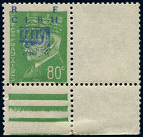 ** TIMBRES DE LIBERATION - DECAZEVILLE 12 : 80c. Vert, T II, NON EMIS, Cdf, TB, Signé Mayer - Libération