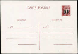 Let TIMBRES DE LIBERATION - ORLEANS 1 : CP Entier 1f20 Brun-rouge, Encre Brillante, TB - Liberation