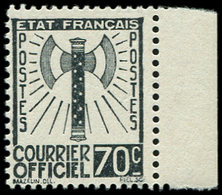 ** Spécialités Diverses - SERVICE 5 : 70c. Gris-noir, TB - Nuevos