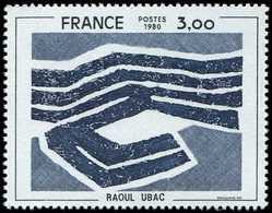 ** VARIETES - 2075b  Ubac, Couleur BEIGE OMISE, TB. C - Used Stamps
