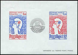 ** NON DENTELES - BF 8    Philexfrance 82, TB - Unclassified